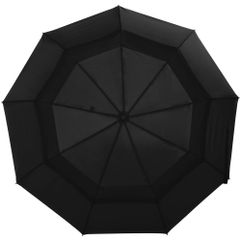 Оригинальное исполнение классического зонта — с двойным куполом. Зонт-автомат, 3 сложения, 9 спицДвойной куполПластиковая фактурная ручка с кнопкой...