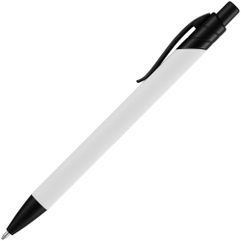 Металлическая шариковая ручка с покрытием софт-тач и черными матовыми деталями. Механизм ручки: нажимной. Корпус ручки разбирается, стержень легко...