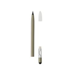 Алюминиевый вечный карандаш — стильная и экологичная альтернатива обычному деревянному. Не требует заточки. Способен начертить линию до 20 000 метров....