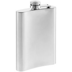 Классическая фляжка из нержавеющей стали. Благодаря эргономичной изогнутой форме ее удобно и приятно держать в руке, а также разместить в одном из...