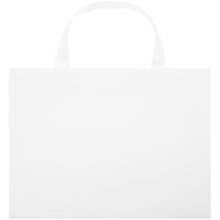 Пакет на лентах из бумаги Snow White Kraft, 200 г/м². Выдерживает вес до 3 кг.