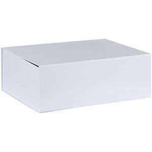 Коробка из переплетного картона, кашированного тисненой тонированной в массе бумагой, с крышкой на магните. Толщина картона 2 мм. Поставляется в...