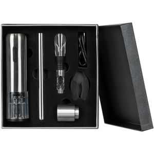 Набор Veritas — настоящая находка для ценителей вина. Благодаря продуманному дизайну автоматический штопор работает практически без участия человека....