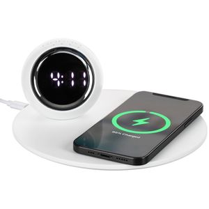 GlobeBee — технологичное многофункциональное устройство, которое сразу сочетает в себе станцию беспроводной зарядки, электронные часы с будильником и...