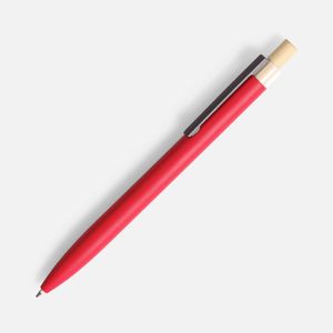 Шариковая ручка Bambink в алюминиевом корпусе с матовым покрытием и бамбуковой кнопкой. Строгая форма корпуса и сочетание трех разных материалов...
