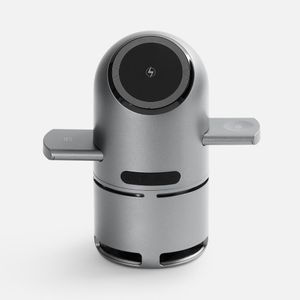 Droid — это технологичная Bluetooth-колонка с подвижными площадками для беспроводной зарядки смартфона, наушников и часов. Droid подразумевает...