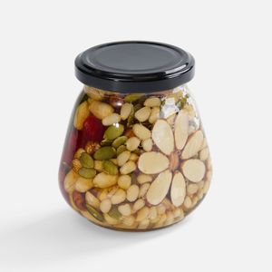 Медовый десерт с богатым составом: жареные орехи, яркие цукаты и полезные семена. Эффектный внешний вид делает продукт идеальным для подарка. Состав:...