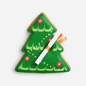 Вкуснейшее имбирное печенье станет приятным дополнением к новогоднему подарку или же милым самостоятельным сувениром. Интересное предсказание...