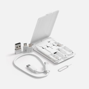 Octopod — компактная станция для беспроводной зарядки, которая укомплектована ключом для слота SIM-карты, кабелем с разъемами USB Type-C-Type-C,...