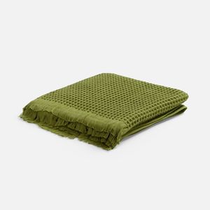 Вафельный плед Elenglect — естественная простота и тактильная гармония. Создан из натурального хлопка с выраженной текстурой вафельного переплетения....