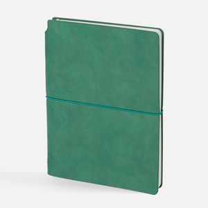 Обложка ежедневника выполнена из синтетического материала, имитирующего натуральную замшу. Гибкая обложка с местом под ручку размером до 15х1,1 см....