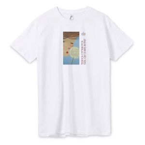 Мягкая, удобная плотная футболка с воротником, защищенным от деформации. Отлично держит форму. Без боковых швов.