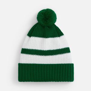 Яркая вязаная шапка Winwear с контрастными акцентами — стильный аксессуар для холодного сезона. Модель выполнена из мягкой 100% акриловой пряжи,...