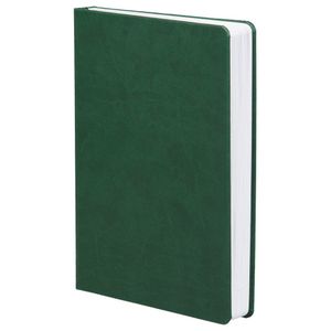 Ежедневник датированный на 2020 год.      Ежедневник с твердой обложкой, выполнен из материала BRAND, зеленый FF,   дополнен ляссе в цвет...