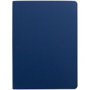 Ежедневник с гибкой обложкой, выполнен из материала Soft Touch, синий НН. <br/>Блок 986:Кол-во страниц — 256;Бумага — тонированная, плотность 70...