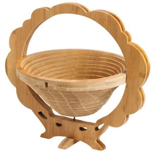 В сложенном состоянии можно использовать как подставку под горячее. Поставляется в белой картонной коробке.