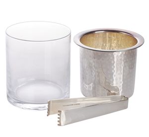 Ведерко для льда Chandi от дизайнерского итальянского бренда Egizia — стильный и функциональный элемент декора.производитель Egizia, Италия;ручная...