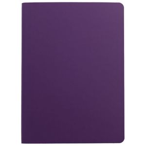 Ежедневник с гибкой обложкой, выполнен из материала Soft Touch, фиолетовый UU. <br/>Блок 986:Кол-во страниц — 256;Бумага — тонированная, плотность 70...