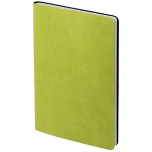 Ежедневник с гибкой обложкой, выполнен из материала Latte, светло-зеленый YY.<br/>Блок 985:Кол-во страниц — 256;Бумага — белая, плотность 70...