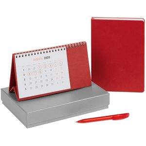 В набор входят:   ежедневник Basis, датированный; календарь настольный Brand; ручка шариковая Prodir.  Набор упакован в подарочную коробку из...