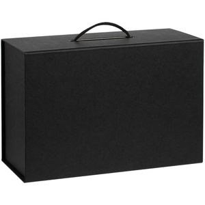 Коробка выполнена из переплетного картона, кашированного гладкой дизайнерской бумагой Efalin, с крышкой на магните.<br /> Выдерживает вес до 2,5 кг.