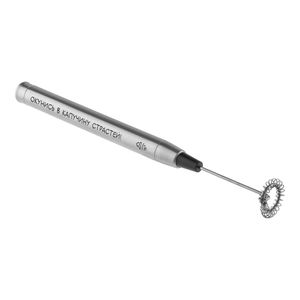 Электрический вспениватель поможет за считанные секунды взбить молоко для латте, капучино и других напитков.<br /> Работает от 2 батареек типа ААА (в...