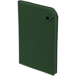 Ежедневник с гибкой обложкой, выполнен из материала Tenax, зеленый. Блок 986:  Кол-во страниц — 256; Бумага — тонированная, плотность 70 г/м⊃2;;...