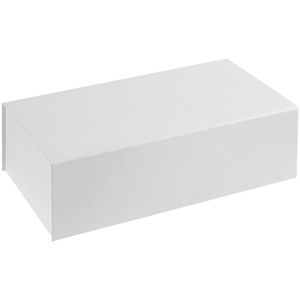 Коробка изготовлена из переплетного картона, снаружи кашированного дизайнерской бумагой Ecoliner white 120 г/м², с крышкой на магнитах.