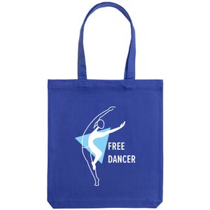 Холщовая сумка «Free Dancer» синяя