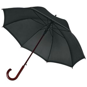 Зонт со светоотражающей полосой обеспечит вас дополнительной защитой в темное время суток.  Зонт-полуавтомат, поставляется без чехла.