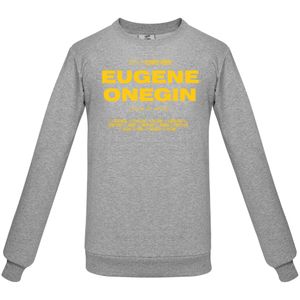 Свитшот «Eugene Onegin» , серый