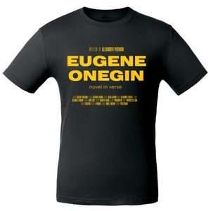 Футболка «Eugene Onegin» , чёрная