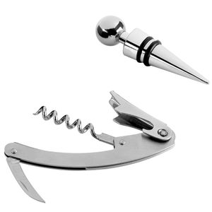 В набор входят:   нож сомелье с функцией штопора пробка 