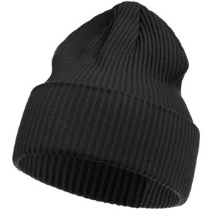 Двухслойная шапка фактурной вязки с отворотом. Поставляется в пакете с липким краем.