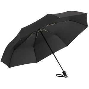 Зонт складной Steel, черный