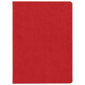 Ежедневник с твердой обложкой, выполнен из материала Latte, красный PP, дополнен ляссе в цвет обложки. Блок 985:Кол-во страниц — 256;Бумага — белая,...
