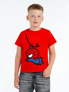 Футболка детская Kawaii Spider-Man, красная
