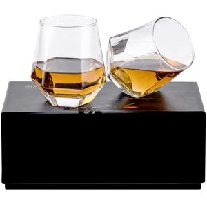 Эти стильные бокалы позволят вам выглядеть настоящим эстетом — ценителем крепких алкогольных напитков. Ограненные, как бриллианты, бокалы могут стоять...