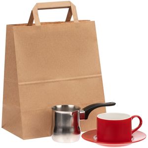 Набор Kaffi — подходящий подарок каждому, кто любит радовать себя свежесваренным кофе. Емкость турки 250 мл. Емкость чашки 250 мл. Все комплектующие...