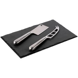 Сырный набор Tyros — отличный подарок для ценителя всех сортов сыра. Ножом-топориком легко расколоть сыры даже самых твердых сортов, а нож с...