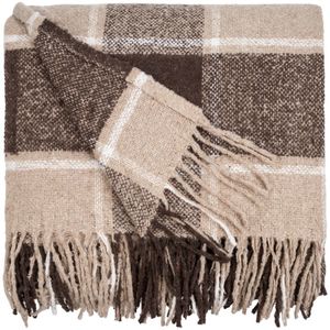 Плед в яркую крупную клетку — это классика, проверенная временем, настоящий кэжуал современного интерьера. Сочетание полиэфирных волокон с шерстью...