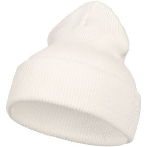Двуслойная шапка, связанная резинкой, с широким отворотом.  Поставляется в пакете с липким краем.