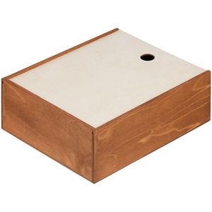 Тонированный деревянный ящик Eske — прекрасный вариант упаковки для самых разнообразных подарков. В нем сочетаются лаконичность, прочность,...