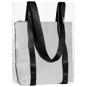 Прозрачные сумки никогда не выйдут из моды, ведь это прекрасная возможность показать всем свой богатый внутренний мир или хотя бы живописный натюрморт...