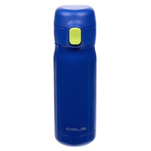 Компактная термобутылка с удобным откидным клапаном для питья, который легко открыть одной рукой, просто нажав на кнопку. С бутылкой One Touch...