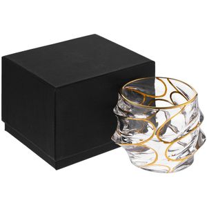 Стакан для виски Flexury — воплощение брутальной роскоши и серьезной основательности. Его необычные, словно позолоченные, изгибы будут игриво...