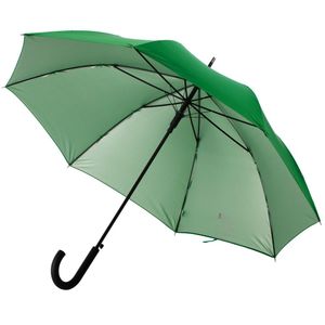 Легкий зонт-трость классической формы, который выглядит нескучно благодаря современным деталям исполнения — серебристому покрытию на внутренней части...