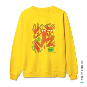 Легкий базовый свитшот унисекс. Внутренняя сторона без начеса