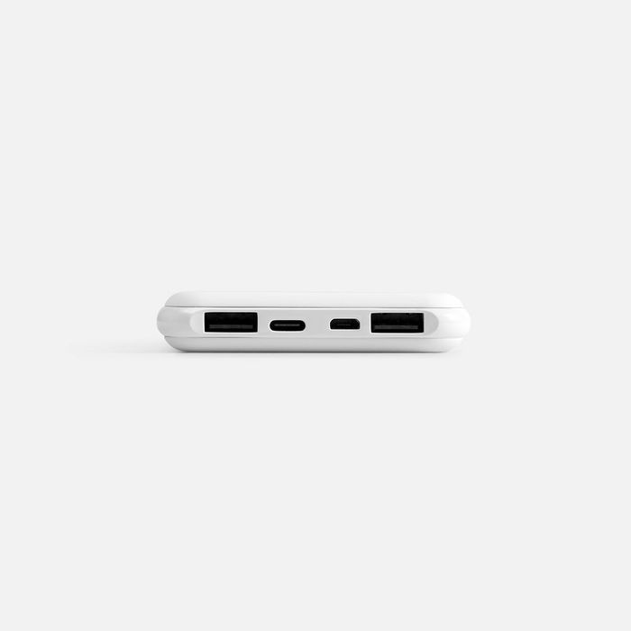 Аккумулятор с беспроводной зарядкой All Day Wireless, 10 000 мАч, белый