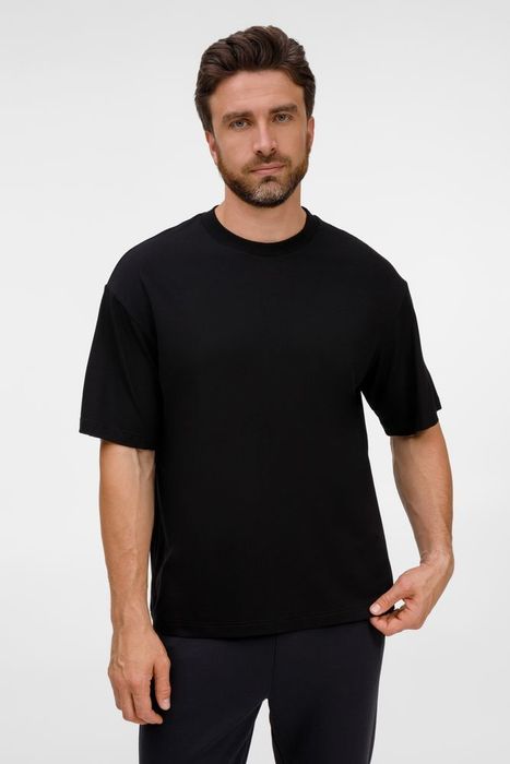 Футболка оверсайз унисекс Lavinia, черная